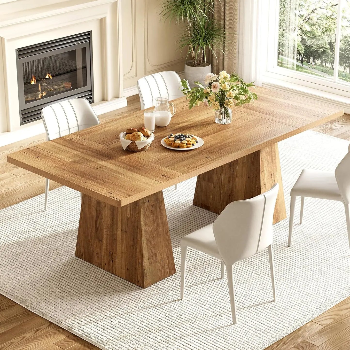 Little Tree Modern Dining Table For Kitchen And Dining Room