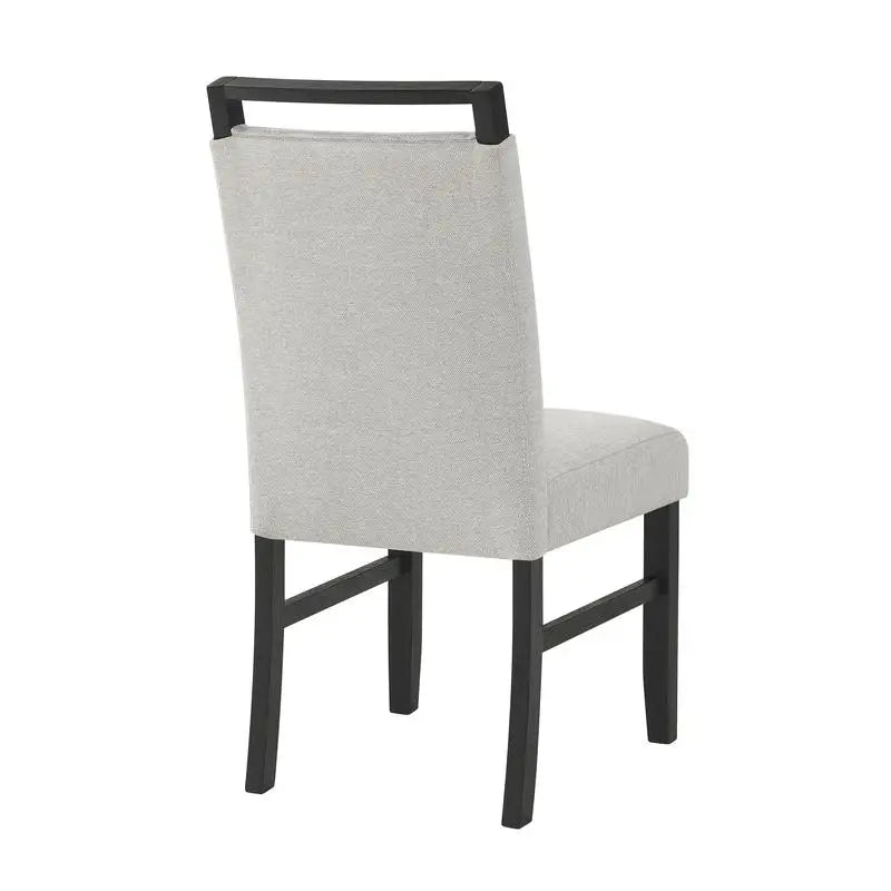 Contemporary 7 Piece Dining Set With Faux Marble Table