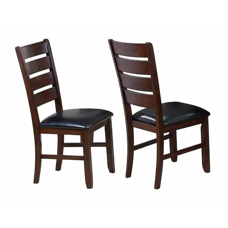 Contemporary 6-Piece Dining Set With Extendable Table And Upholstered Chairs