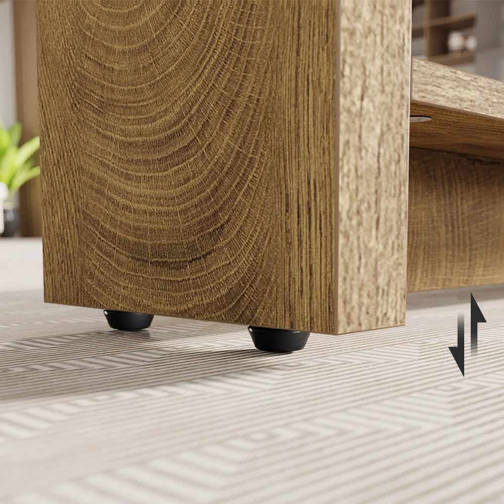 Tribesigns Modern Dining Table With Durable Pedestal Base
