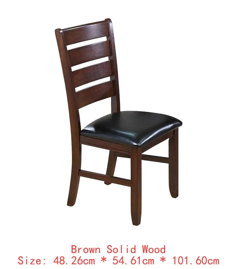 Contemporary 6-Piece Dining Set With Extendable Table And Upholstered Chairs
