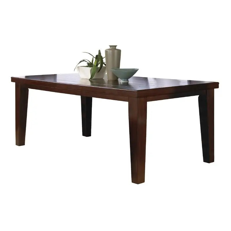 Contemporary 6-Piece Dining Set With Extendable Table And Upholstered Chairs